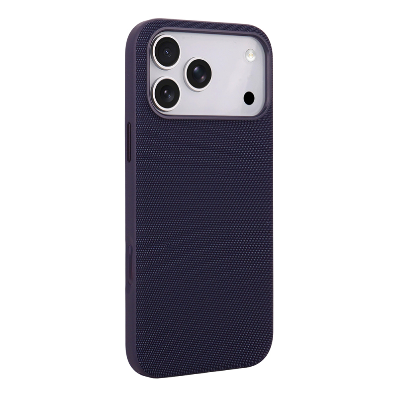 Apple iPhone 17 Pro Max Kılıf M-Safe Şarj Özellikli Kumaş Tasarımlı Zore Miami Sert PC Kapak - 7