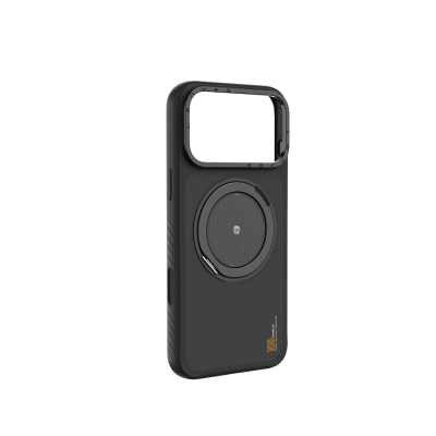 Apple iPhone 17 Pro Max Kılıf M-safe Şarj Özellikli Metal Standlı Lenyes CK225 Kapak - 1