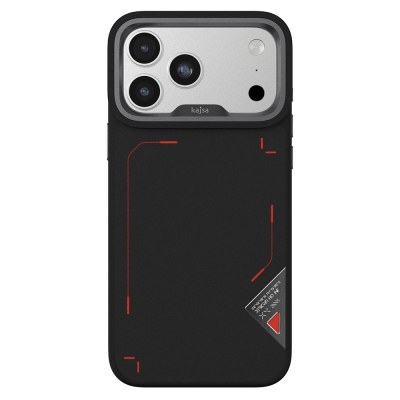 Apple iPhone 17 Pro Max Kılıf M-safe Şarj Özellikli O-Ring Metal Kamera Çerçeveli Kajsa Matrix Collection Kapak - 1