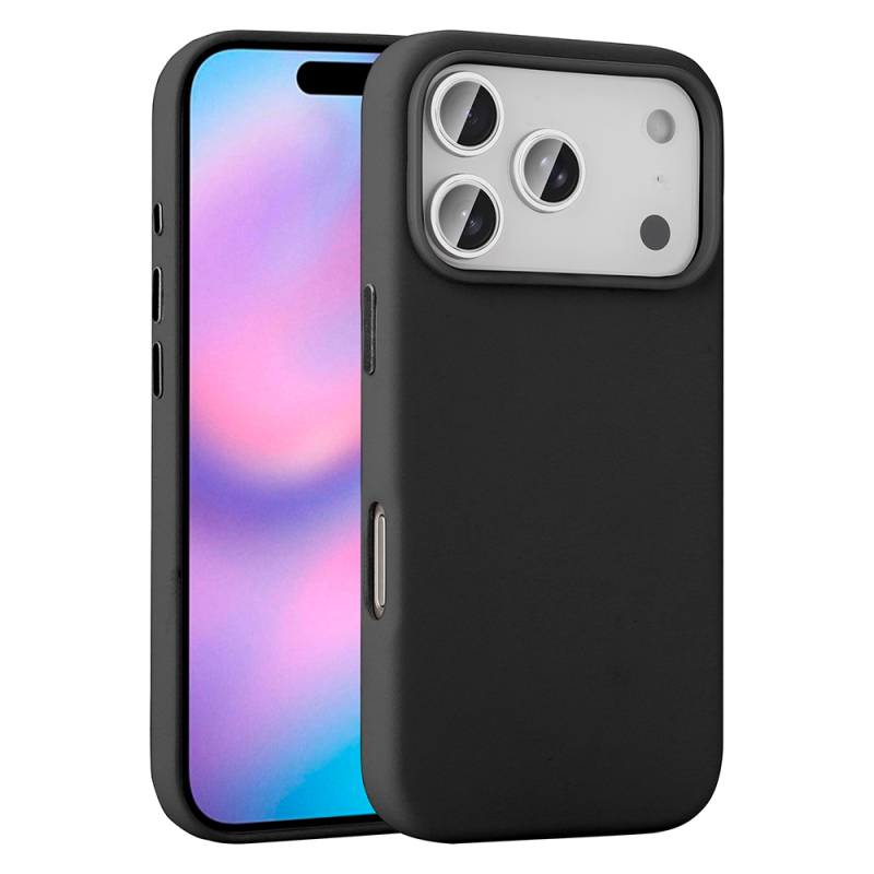 Apple iPhone 17 Pro Max Kılıf M-safe Şarj Özellikli PU Deri Görünümlü Zore Kupra Kapak - 2