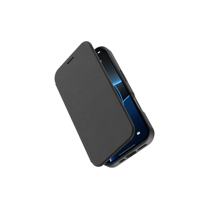 Apple iPhone 17 Pro Max Kılıf M-Safe Şarj Özellikli Raptic Air Folio Şeffaf Kartlıklı Kapaklı Kılıf - 8