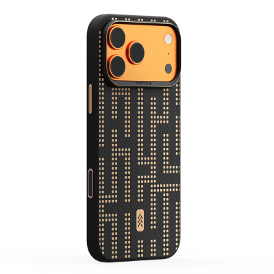 Apple iPhone 17 Pro Max Kılıf M-safe Şarj Özellikli Raptic Aramid Dual Grid Serisi Kapak - 10