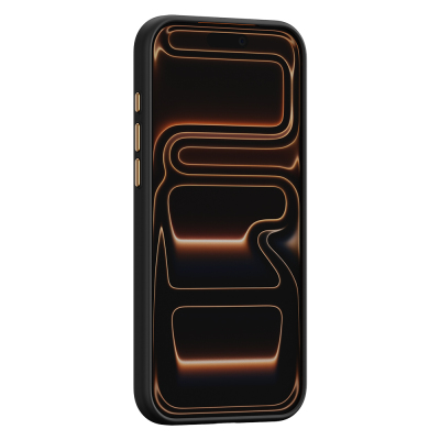 Apple iPhone 17 Pro Max Kılıf M-safe Şarj Özellikli Raptic Aramid Dual Rise Serisi 24 Ayar Altın Kaplamalı Kapak - 6