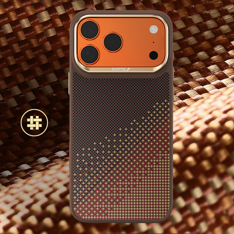 Apple iPhone 17 Pro Max Kılıf M-safe Şarj Özellikli Raptic Aramid Dual Serenity Serisi Kapak - 10