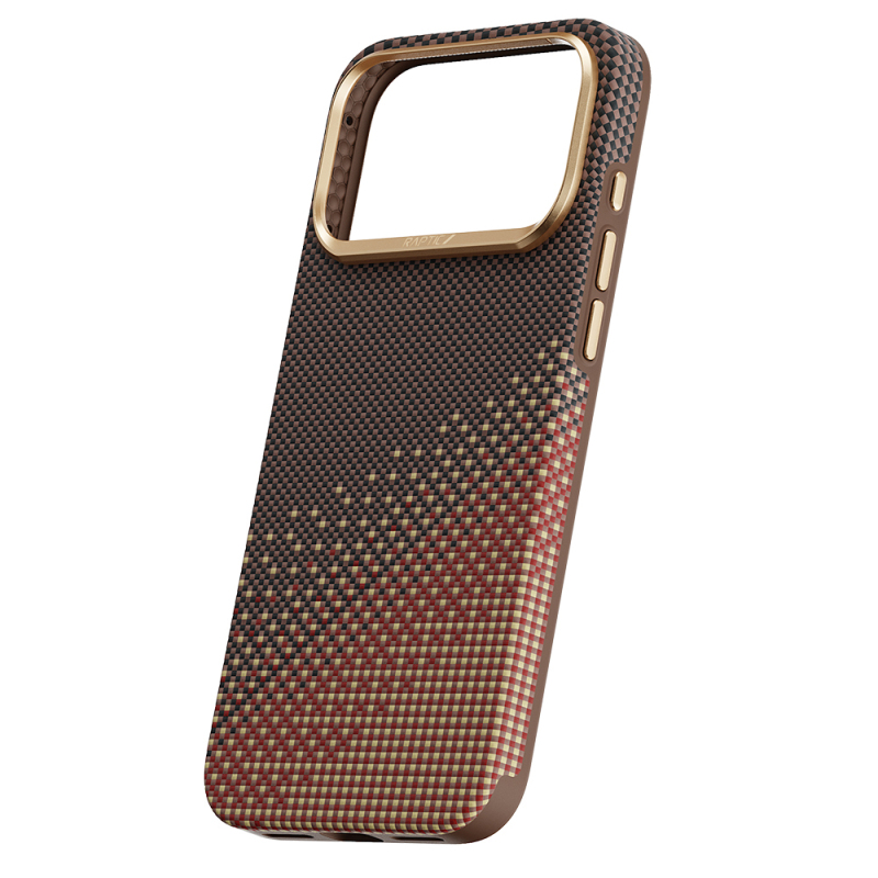 Apple iPhone 17 Pro Max Kılıf M-safe Şarj Özellikli Raptic Aramid Dual Ultra Serenity Serisi Kapak - 12