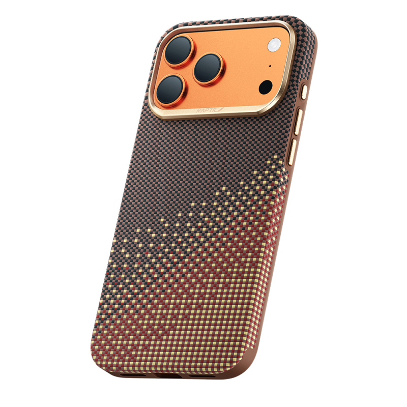 Apple iPhone 17 Pro Max Kılıf M-safe Şarj Özellikli Raptic Aramid Dual Ultra Serenity Serisi Kapak - 9