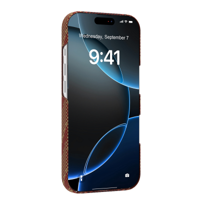 Apple iPhone 17 Pro Max Kılıf M-safe Şarj Özellikli Raptic Aramid Skin Bionic Serisi Kapak - 9