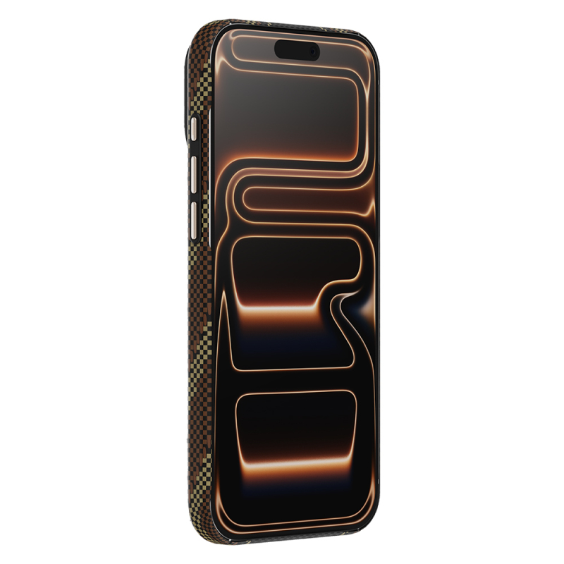 Apple iPhone 17 Pro Max Kılıf M-safe Şarj Özellikli Raptic Aramid Skin Scepter Serisi Kapak - 3