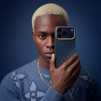 Apple iPhone 17 Pro Max Kılıf M-safe Şarj Özellikli Raptic Aramid Skin Serenity Serisi Kapak - 13