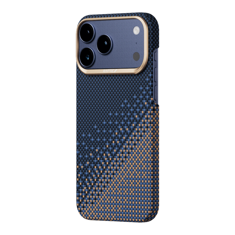 Apple iPhone 17 Pro Max Kılıf M-safe Şarj Özellikli Raptic Aramid Skin Serenity Serisi Kapak - 17