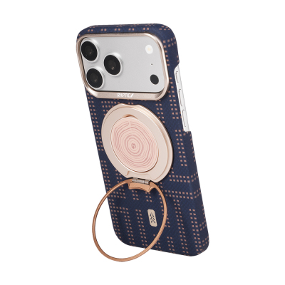 Apple iPhone 17 Pro Max Kılıf M-safe Şarj Özellikli Raptic Aramid Skin Serisi Kapak - 16