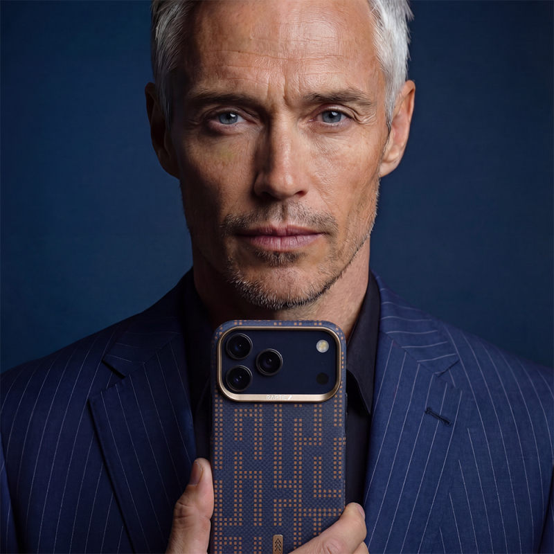 Apple iPhone 17 Pro Max Kılıf M-safe Şarj Özellikli Raptic Aramid Skin Serisi Kapak - 20