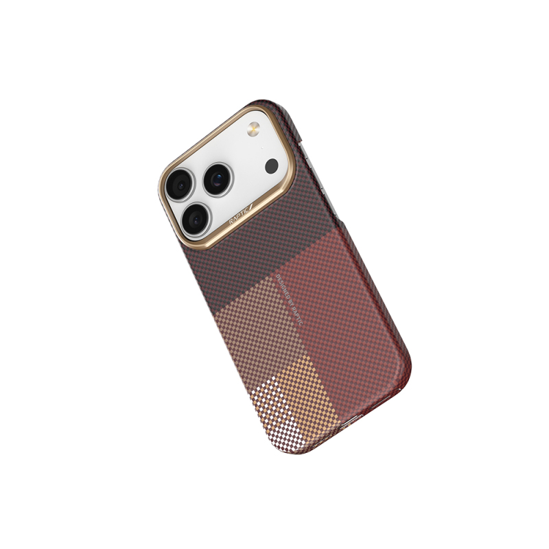 Apple iPhone 17 Pro Max Kılıf M-safe Şarj Özellikli Raptic Aramid Skin Transform Serisi Kapak - 5