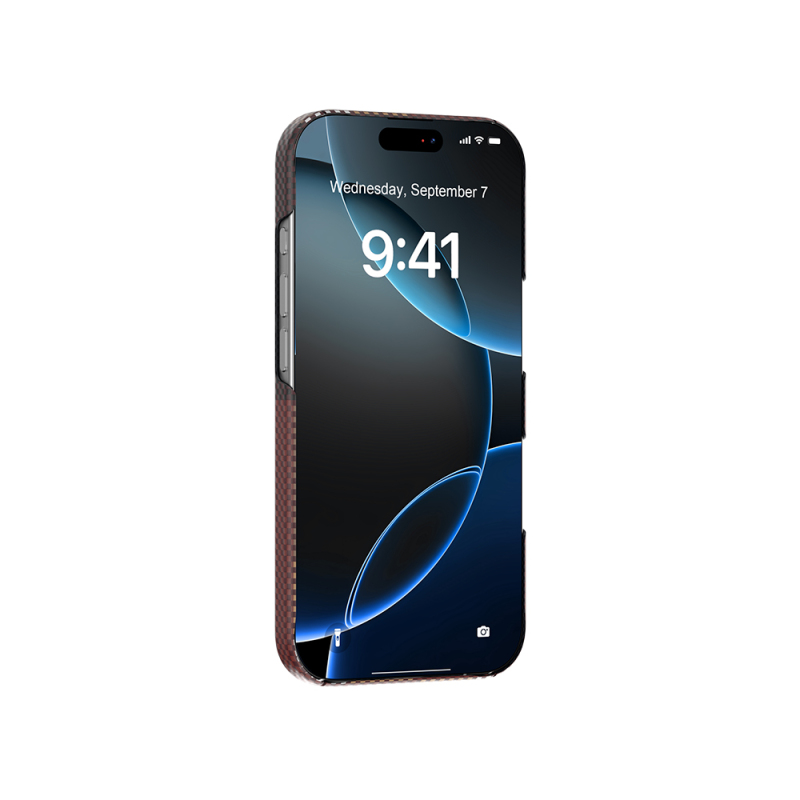 Apple iPhone 17 Pro Max Kılıf M-safe Şarj Özellikli Raptic Aramid Skin Transform Serisi Kapak - 4