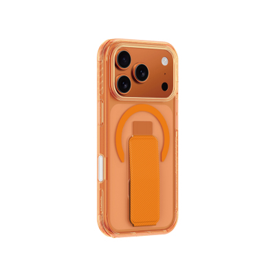 Apple iPhone 17 Pro Max Kılıf M-safe Şarj Özellikli Standlı Amazingthing Titan Pro Plus Kapak - 5