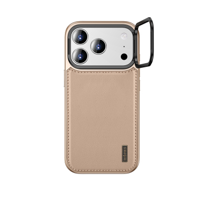 Apple iPhone 17 Pro Max Kılıf M-safe Şarj Özellikli Standlı Leto Kapak - 7