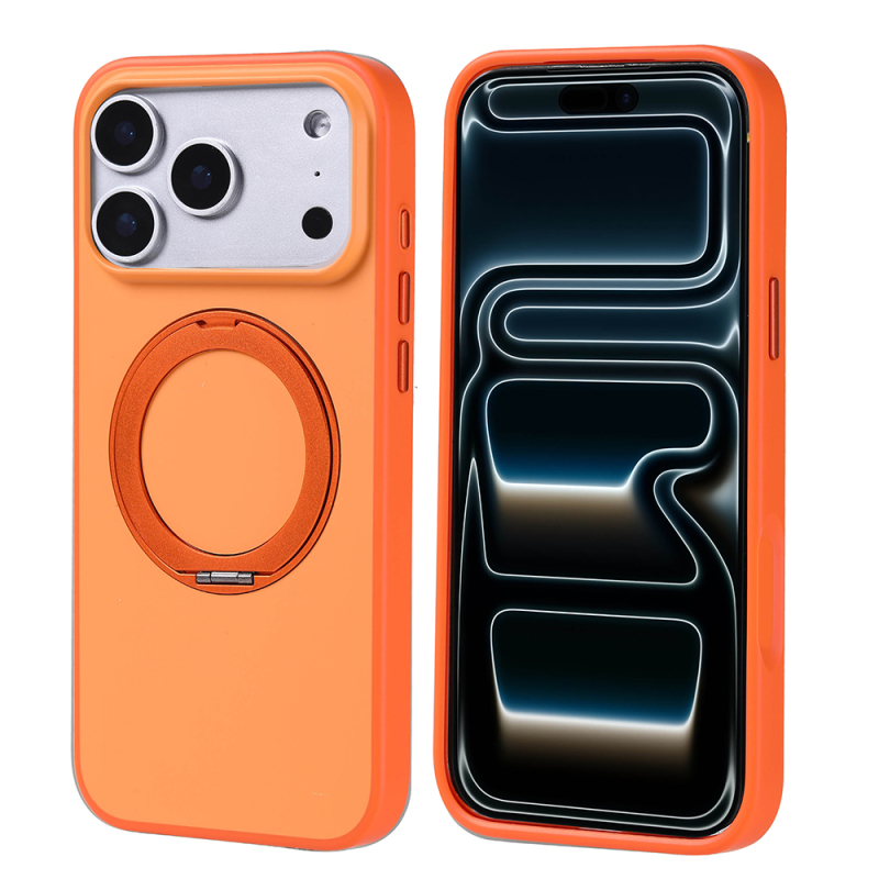 Apple iPhone 17 Pro Max Kılıf M-Safe Şarj Özellikli Standlı Zore Proton Silikon Kapak - 2