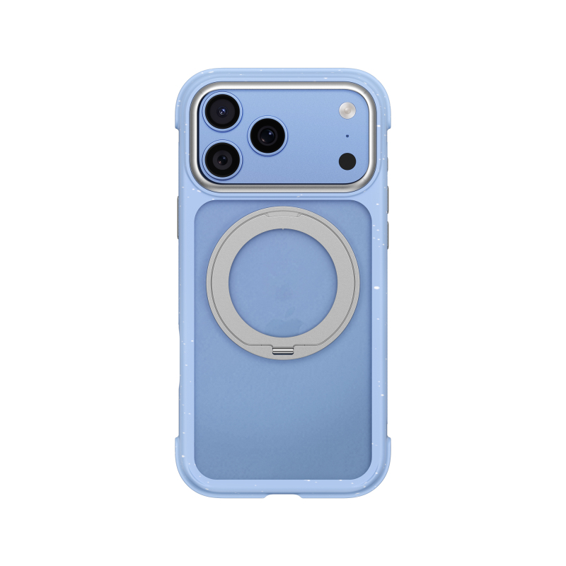 Apple iPhone 17 Pro Max Kılıf M-safe Şarj Özellikli Wiwu AA-203 AeroArmor Ultra Serisi Airbag Tasarımlı Standlı Kapak - 10