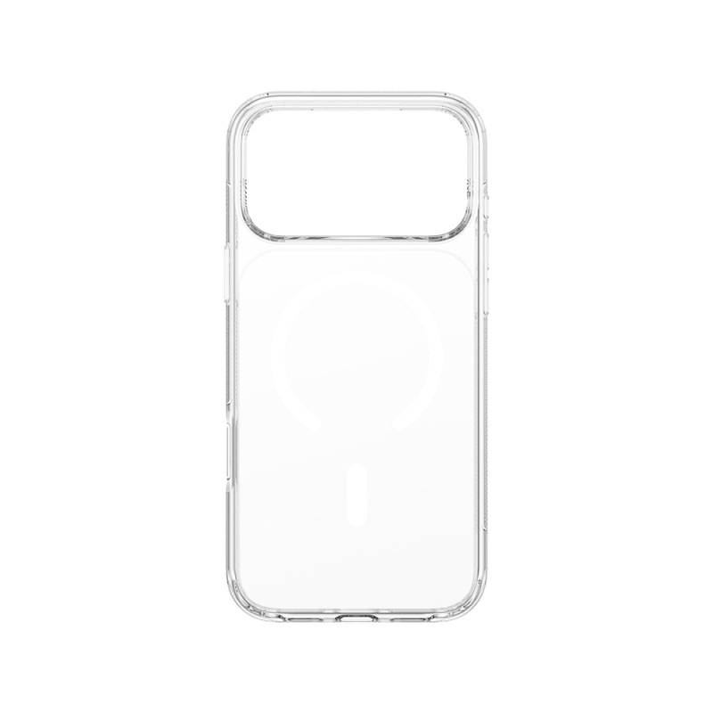 Apple iPhone 17 Pro Max Kılıf M-safe Şarj Özellikli Wiwu CS-202 Crystal Shield Pro Serisi Anti Yellowing Sert PC Kapak - 8