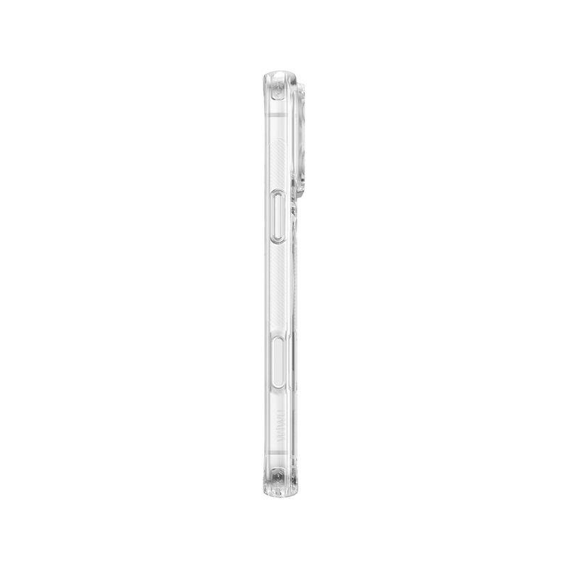 Apple iPhone 17 Pro Max Kılıf M-safe Şarj Özellikli Wiwu CS-202 Crystal Shield Pro Serisi Anti Yellowing Sert PC Kapak - 5