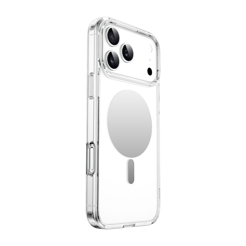 Apple iPhone 17 Pro Max Kılıf M-safe Şarj Özellikli Wiwu MCC-701 Aynalı Pro Serisi Sert PC Kapak - 2