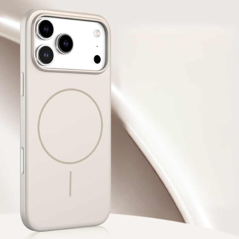 Apple iPhone 17 Pro Max Kılıf M-safe Şarj Özellikli Wlons Liza Kapak - 7