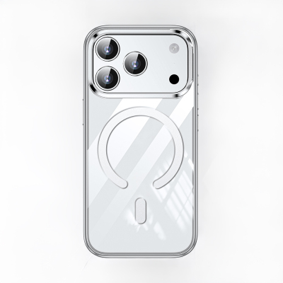 Apple iPhone 17 Pro Max Kılıf M-safe Şarj Özellikli Wlons Standlı Efsane Kapak - 3