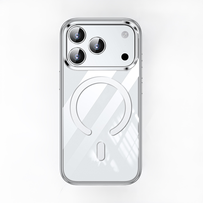 Apple iPhone 17 Pro Max Kılıf M-safe Şarj Özellikli Wlons Standlı Efsane Kapak - 3