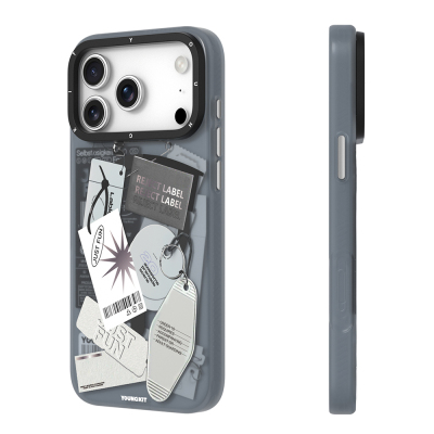 Apple iPhone 17 Pro Max Kılıf M-Safe Şarj Özellikli Youngkit Different Dimension Serisi Kapak - 9