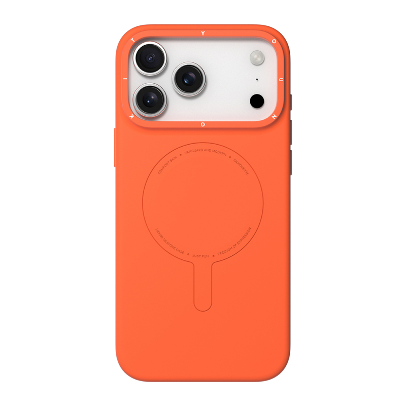 Apple iPhone 17 Pro Max Kılıf M-Safe Şarj Özellikli Youngkit Morandi Serisi Kapak - 6