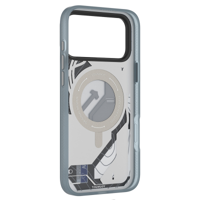 Apple iPhone 17 Pro Max Kılıf M-safe Şarj Özellikli Youngkit Starship Serisi Kapak - 13