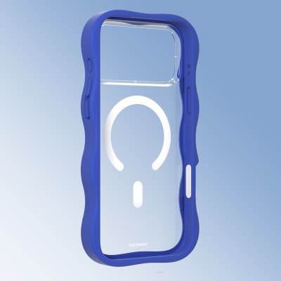 Apple iPhone 17 Pro Max Kılıf M-safe Şarj Özellikli Youngkit Wave Clear Serisi Kapak - 15