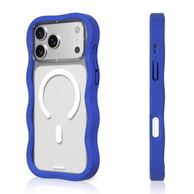 Apple iPhone 17 Pro Max Kılıf M-safe Şarj Özellikli Youngkit Wave Matte Serisi Kapak - 8