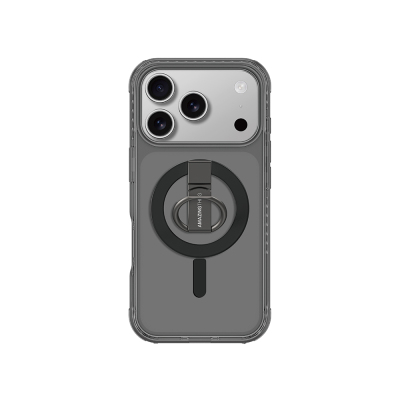 Apple iPhone 17 Pro Max Kılıf M-safe Şarj Özellikli Yüzük Standlı Amazingthing Titan Pro Serisi Kapak - 3