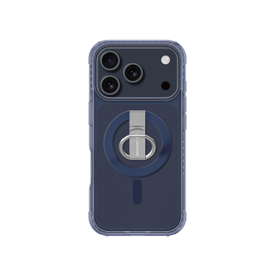 Apple iPhone 17 Pro Max Kılıf M-safe Şarj Özellikli Yüzük Standlı Amazingthing Titan Pro Serisi Kapak - 7