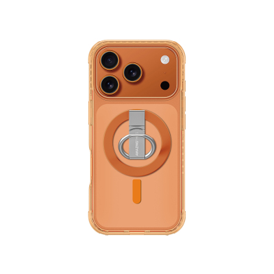 Apple iPhone 17 Pro Max Kılıf M-safe Şarj Özellikli Yüzük Standlı Amazingthing Titan Pro Serisi Kapak - 2