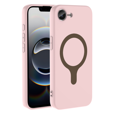 Apple iPhone 17 Pro Max Kılıf M-Safe Şarj Özellikli Zore Aris Silikon Kapak - 25