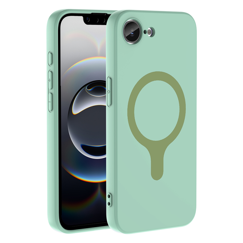 Apple iPhone 17 Pro Max Kılıf M-Safe Şarj Özellikli Zore Aris Silikon Kapak - 34