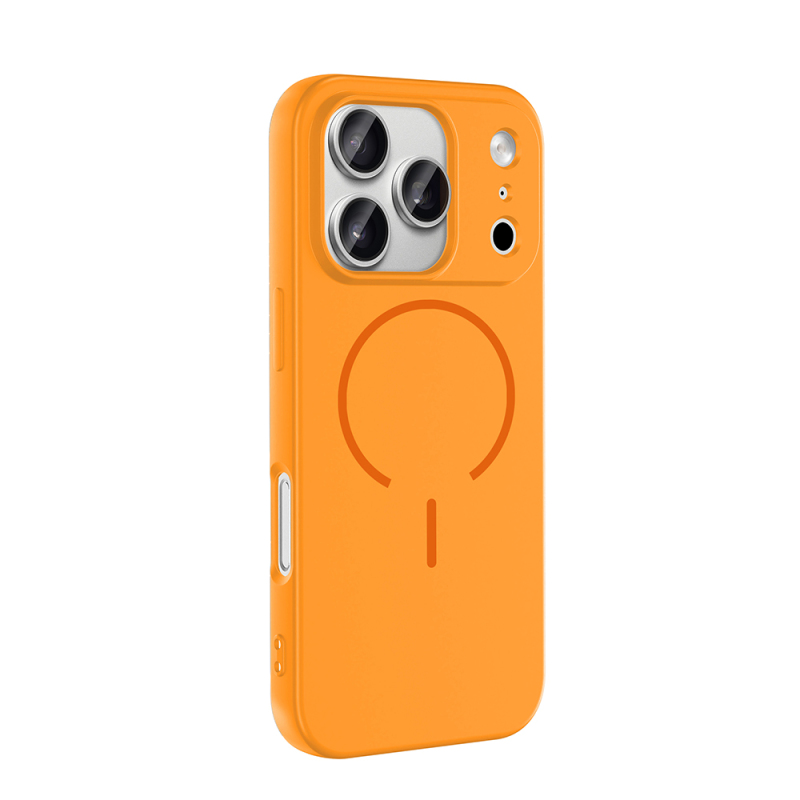 Apple iPhone 17 Pro Max Kılıf M-safe Şarj Özellikli Zore Meta Kapak - 11