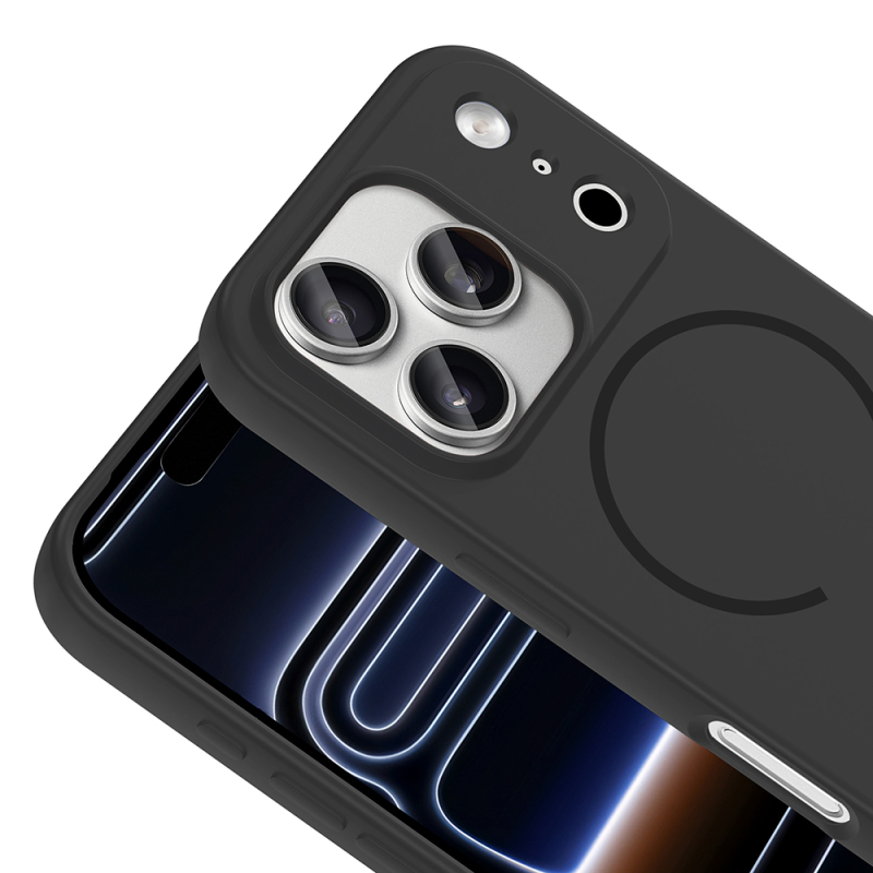 Apple iPhone 17 Pro Max Kılıf M-safe Şarj Özellikli Zore Meta Kapak - 22