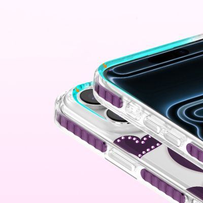 Apple iPhone 17 Pro Max Kılıf M-Safe Şarj Özellikli Zore Paris Elvo Sert PC Kapak - 16