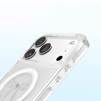 Apple iPhone 17 Pro Max Kılıf M-Safe Şarj Özellikli Zore Paris Mova Sert PC Kapak - 6