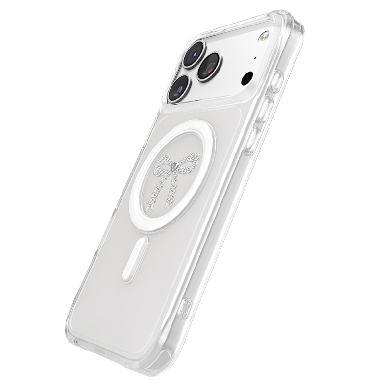 Apple iPhone 17 Pro Max Kılıf M-Safe Şarj Özellikli Zore Paris Mova Sert PC Kapak - 13