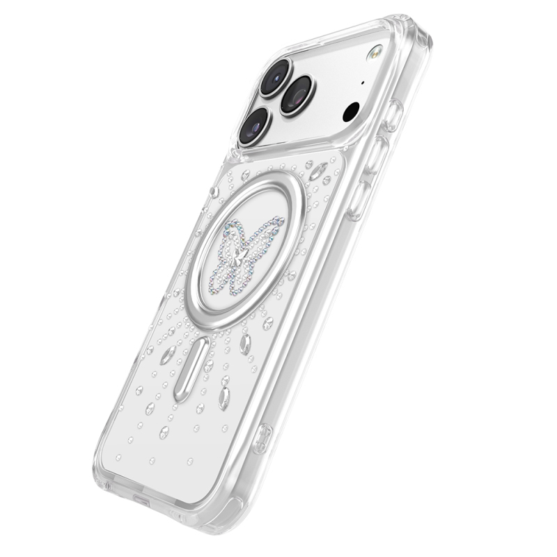 Apple iPhone 17 Pro Max Kılıf M-Safe Şarj Özellikli Zore Paris Mova Sert PC Kapak - 7