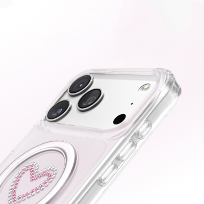 Apple iPhone 17 Pro Max Kılıf M-Safe Şarj Özellikli Zore Paris Mova Sert PC Kapak - 21