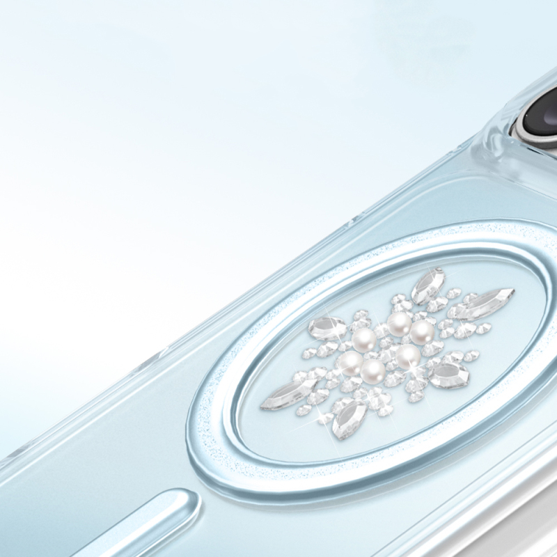 Apple iPhone 17 Pro Max Kılıf M-Safe Şarj Özellikli Zore Paris Mova Sert PC Kapak - 30