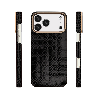 Apple iPhone 17 Pro Max Kılıf M-Safe Şarj Özellikli Zore Paris Vax Sert PC Kapak - 1
