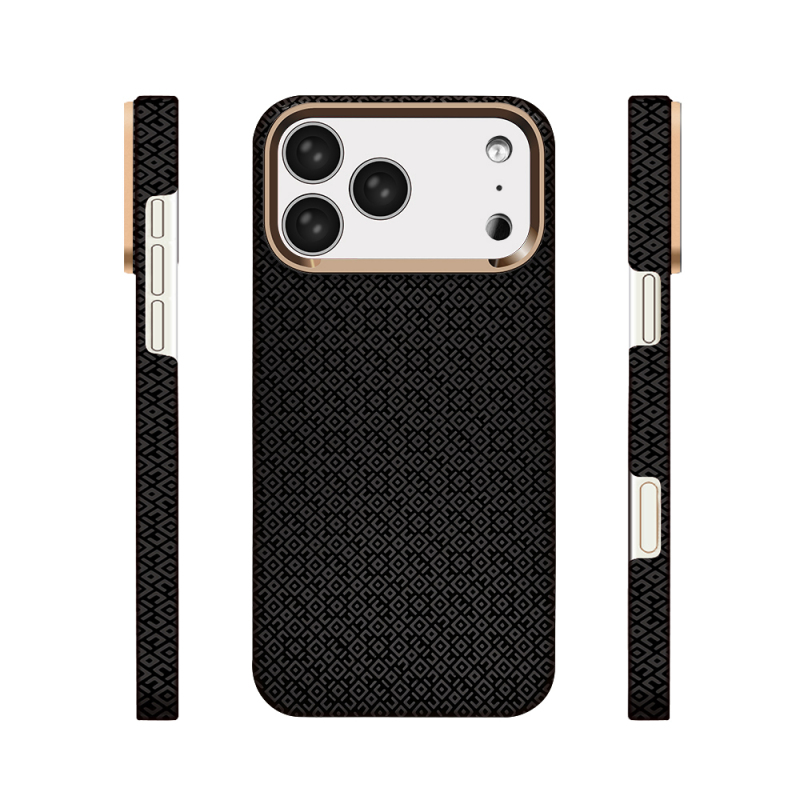 Apple iPhone 17 Pro Max Kılıf M-Safe Şarj Özellikli Zore Paris Vax Sert PC Kapak - 1