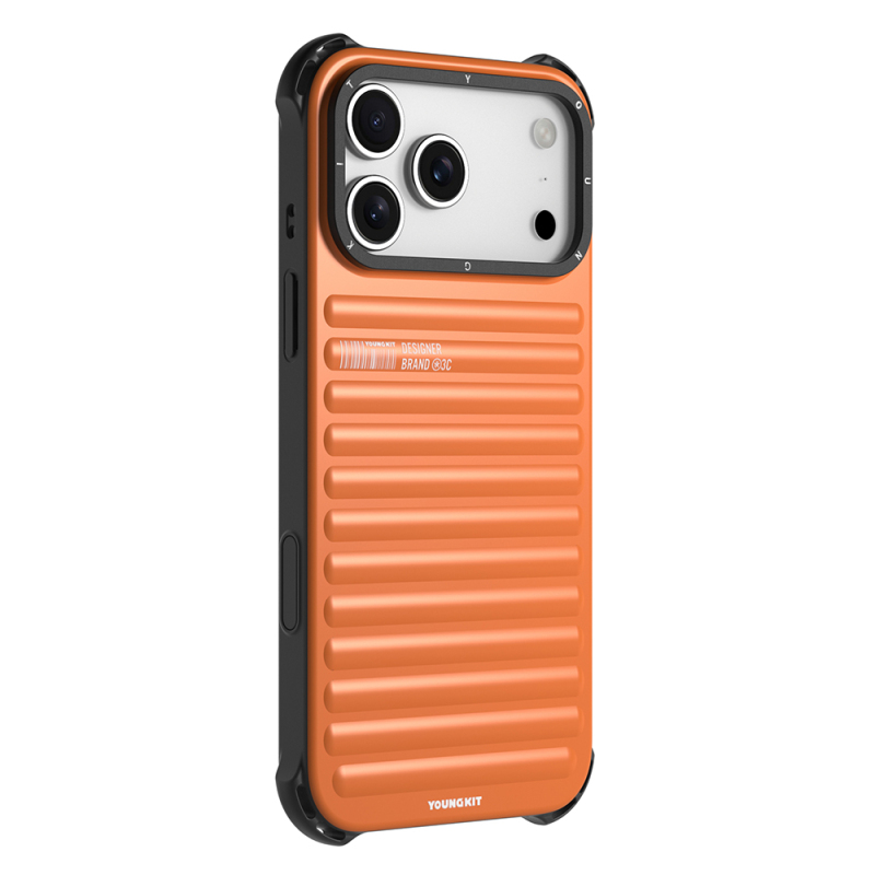 Apple iPhone 17 Pro Max Kılıf Mat Renkli Tasarım Youngkit True Color Serisi Kapak - 3