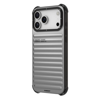 Apple iPhone 17 Pro Max Kılıf Mat Renkli Tasarım Youngkit True Color Serisi Kapak - 7